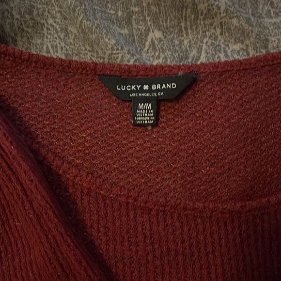 Lucky Brand 3/4 Sleeve Sweater - Picture 3 of 3